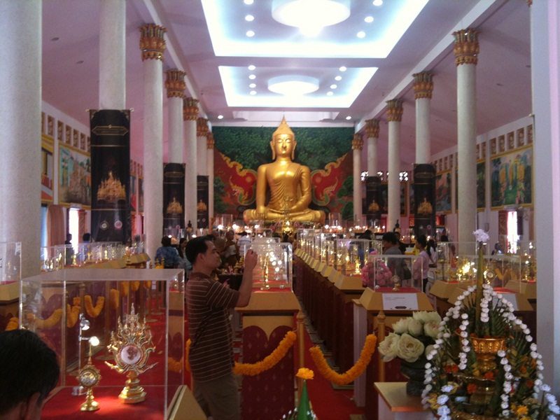 งานรวมพระอัฐิธาตุ ของพระสาวกในสมัยพุทธกาล