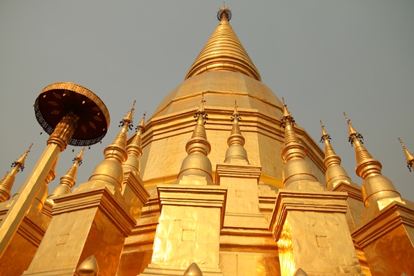 เจดีย์ที่ ครูบาวงศ์ วัดพระบาทห้วยต้ม อ.ลี้ จ.ลำพูน