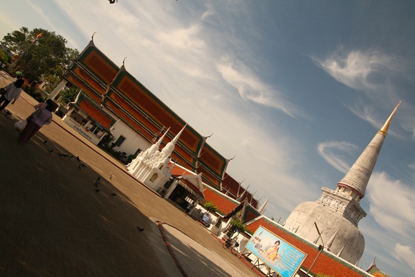 งานแห่ผ้าขึ้นพระธาตุ วัดพระมหาธาตุวรมหาวิหาร จ.นครศร