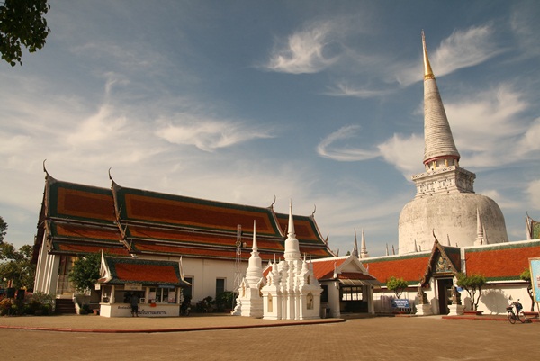 งานแห่ผ้าขึ้นพระธาตุ วัดพระมหาธาตุวรมหาวิหาร จ.นครศร