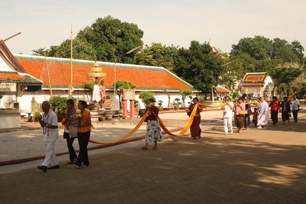 งานแห่ผ้าขึ้นพระธาตุ วัดพระมหาธาตุวรมหาวิหาร จ.นครศร