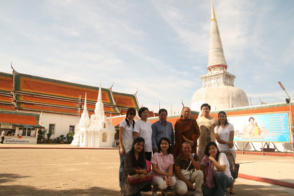 งานแห่ผ้าขึ้นพระธาตุ วัดพระมหาธาตุวรมหาวิหาร จ.นครศร