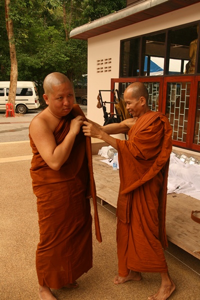 งานบวชหลวงพี่มาลา วัดป่าสันติกาวาส