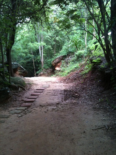 สถานที่ปฏิบัติธรรม ที่ วัดถ้ำผาแดงผานิมิตร อ.น้ำพอง จ.