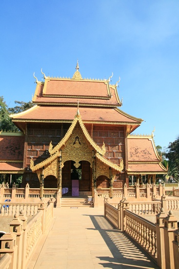 ศาลาพระไตรปิฏก วัดพระธาตุผาเงา อ.เชียงแสน จ.เชียงราย chi