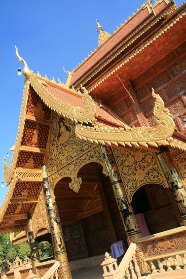 ศาลาพระไตรปิฏก วัดพระธาตุผาเงา อ.เชียงแสน จ.เชียงราย