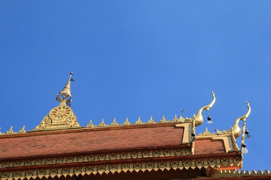 ศาลาพระไตรปิฏก วัดพระธาตุผาเงา อ.เชียงแสน จ.เชียงราย