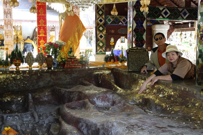 วัดพระพุทธบาทสี่รอย ต.สะลวง อ.แม่ริม จ.เชียงใหม่